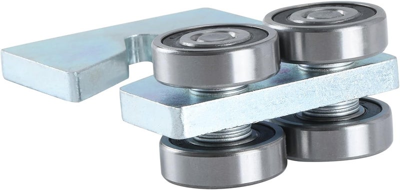 Fuperoo 4-Wheel Trolley Assembly Rollers.Strut Channel Rollers Trolley.for use with 1-5/8" Wide and All 1-5/8" or Taller Strut Channel. - Image 4